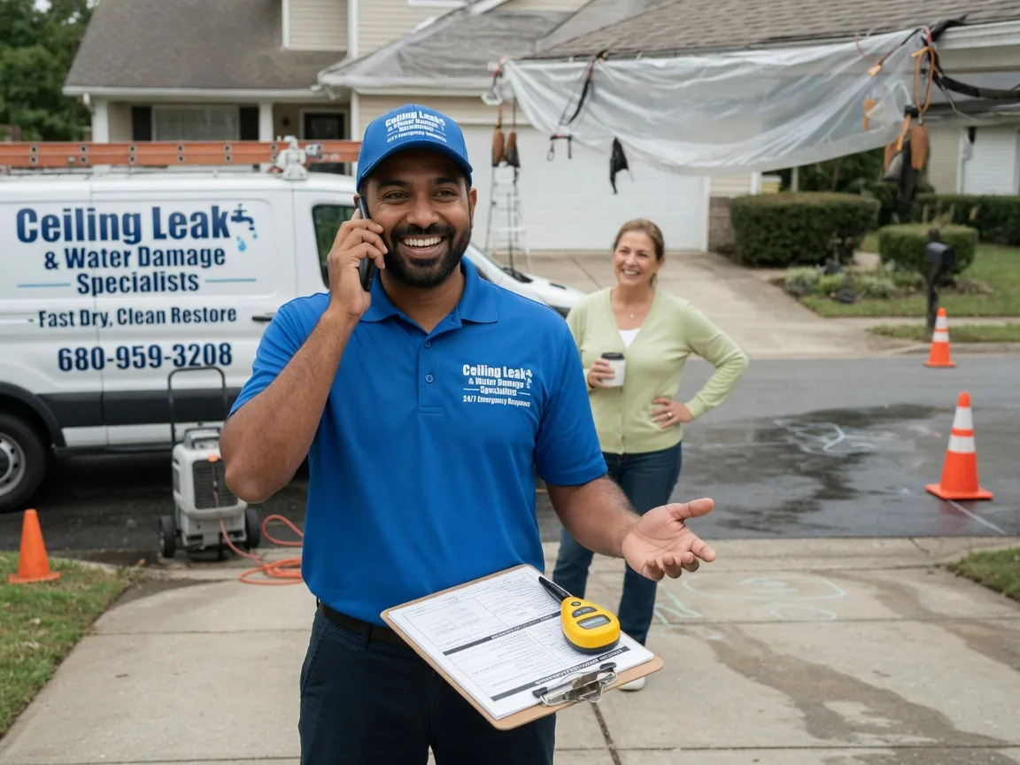 Ceiling Leak Cleanup Crab Orchard, WV FAQs
